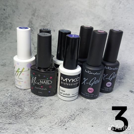 Набор гель-лаков, термо