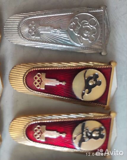 Значки СССР. Олимпиада 80