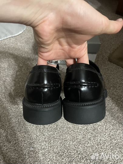 Лоферы женские натуральная кожа