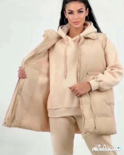 Спортивный костюм тройка 52-62