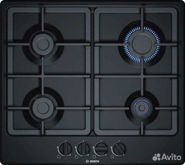 Газовая варочная панель Bosch PGP6B6B90R