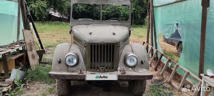 ГАЗ 69 2.1 МТ, 1955, 100 000 км