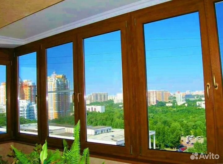 Пластиковые окна. остекление коттеджей