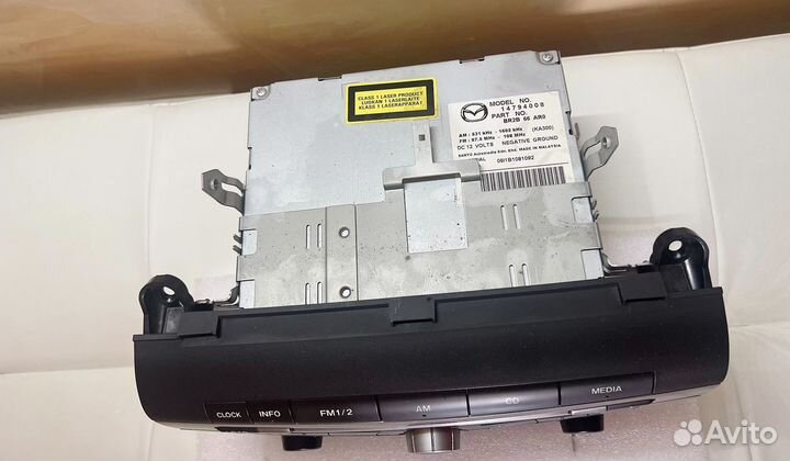 Магнитола на Мазда 3 бк 2006 рестайлинг