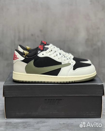 Nike Air Jordan 1 Retro Low Travis Scott Olive