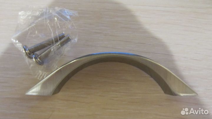 Ручка мебельная скоба 64мм металлическая