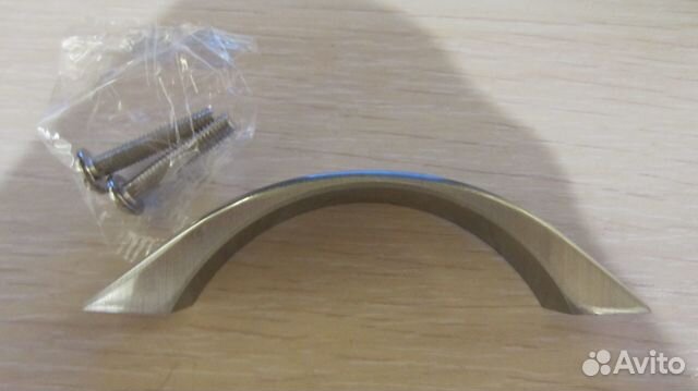 Ручка мебельная скоба 64мм металлическая