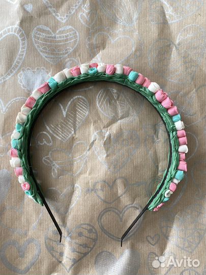 Ободок ручной работы