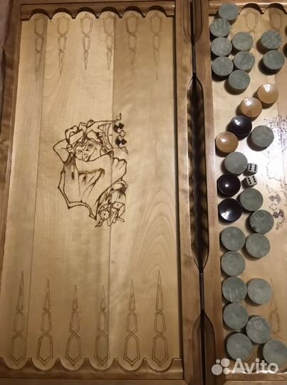 Нарды ручной работы резные