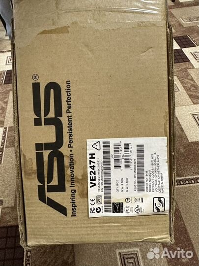 Игровой монитор asus