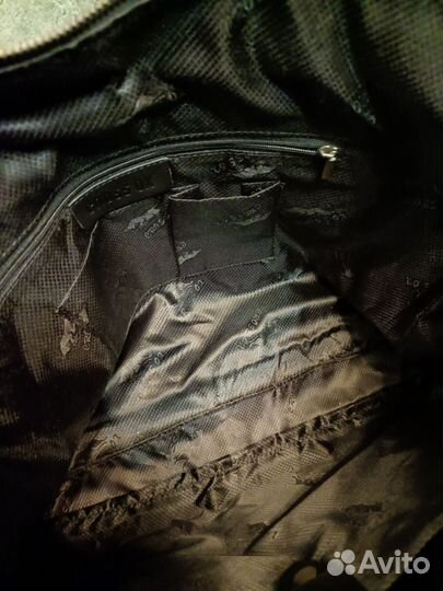 Мужской кожаный портфель бу