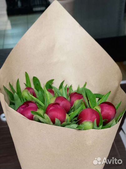 Пионы оптом. С доставкой по Москве и области