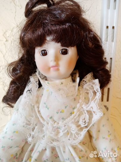 Немецкая кукла фарфоровая винтажная. Лот 5