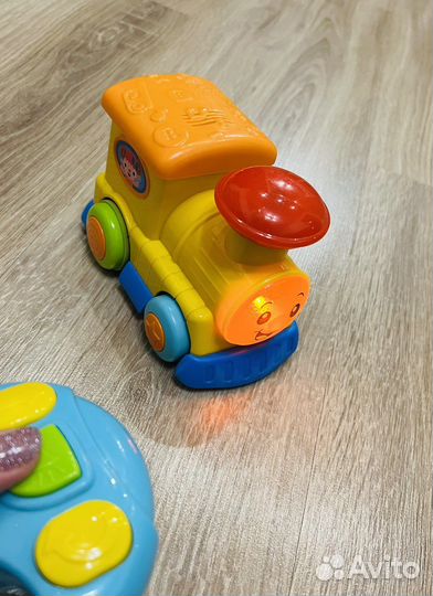 Паровоз Babygo с пультом р/управления