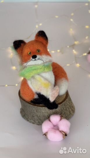 Мягкая игрушка лиса из сказки в подарок