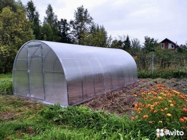 Теплицы из оцинкованной профтрубы. Поликарбонат