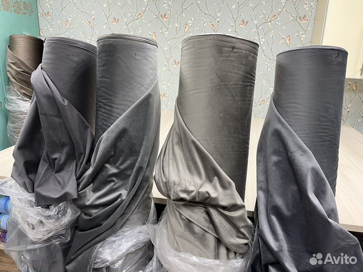 Ткань бархат для штор. Турция