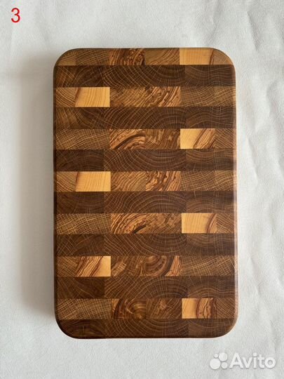 Торцевые разделочные доски из дуба