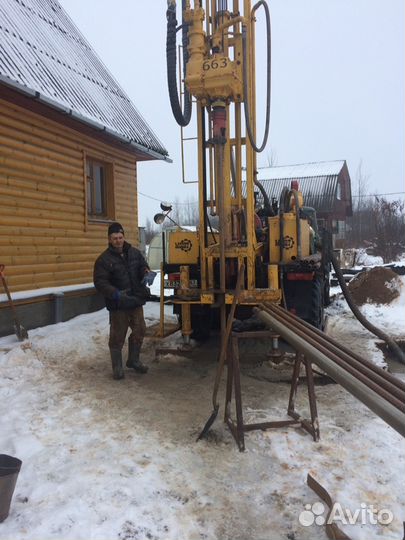 Бурение скважин на воду. Ремонт и чистка скважин