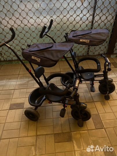 Детский велосипед с ручкой