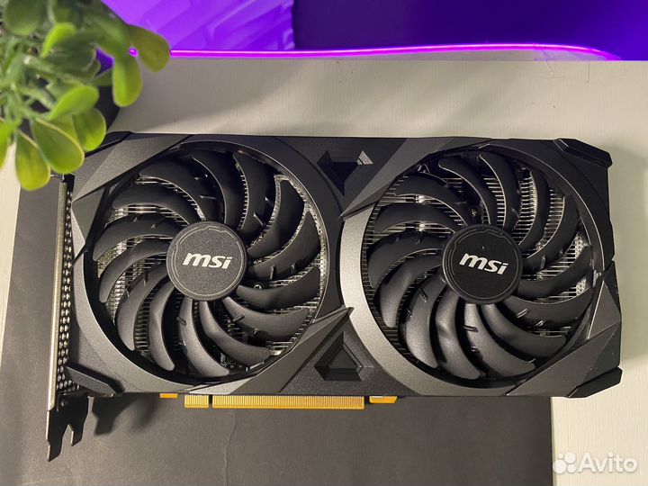Видеокарта RTX 3050 MSI 8GB