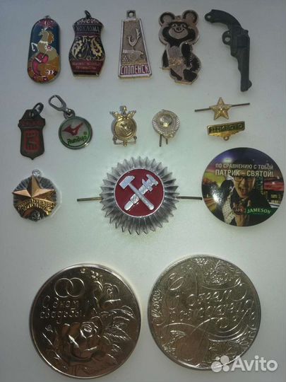 Значки и подвесы СССР