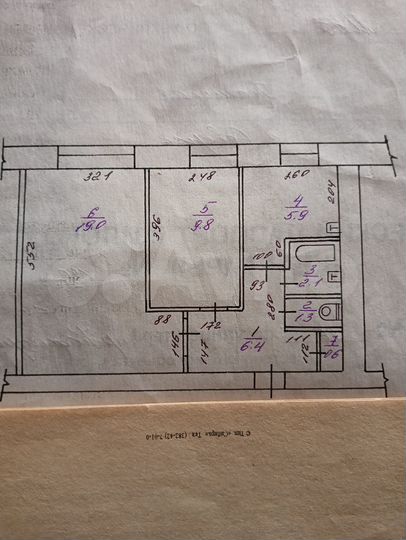 2-к. квартира, 45,1 м², 10/10 эт.
