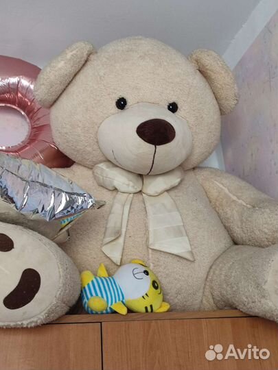 Мягкая игрушка белый медведь