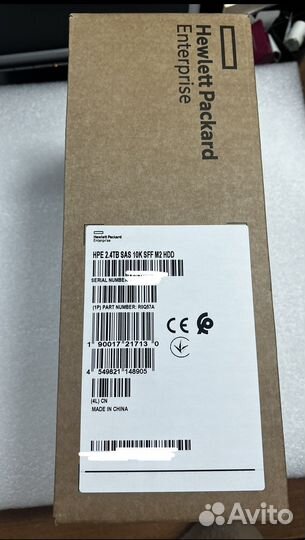 Жесткий диск HPE 2.4TB 2,5'' SFF SAS R0Q57A