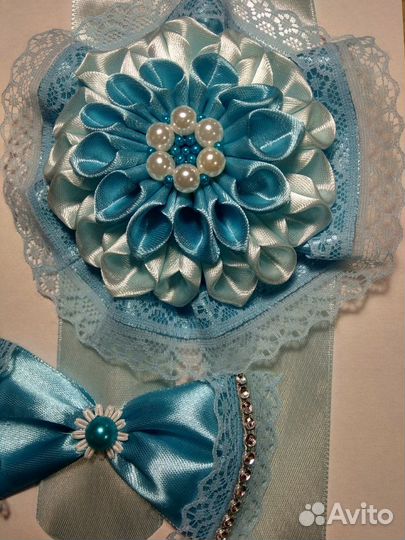 Бант и лента на выписку из роддома