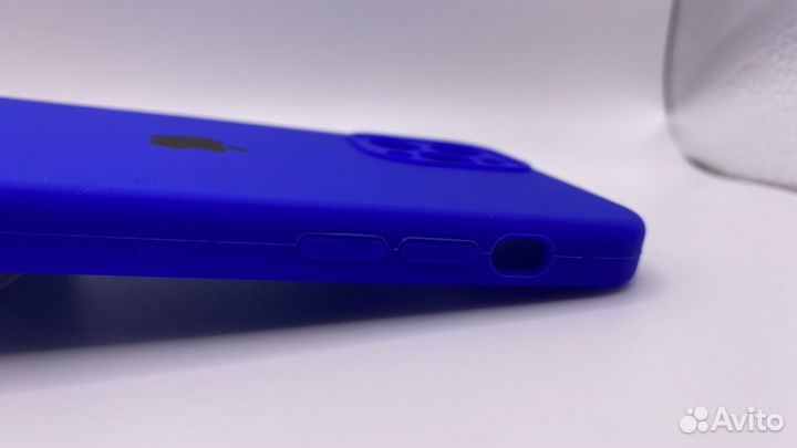 Чехол на iPhone 12 Pro Silicon Case Ultra Blue