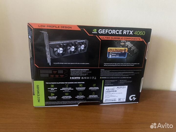 Nvidia geforce RTX 4060 новая