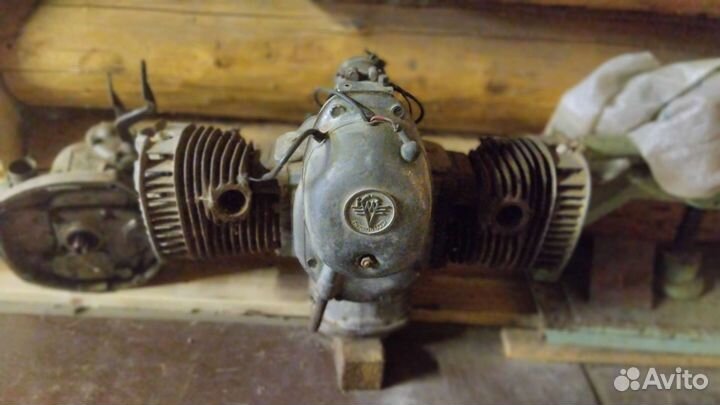 Двигатель и кпп К750