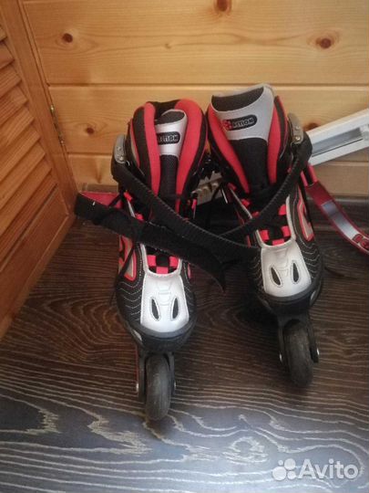 Роликовые коньки детские раздвижные