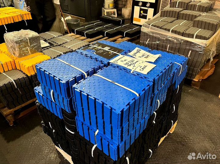 Модульные полы для гаража