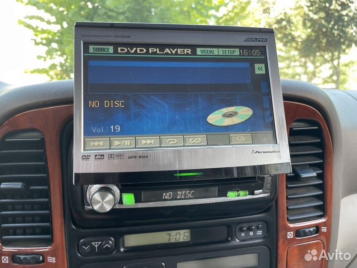 Магнитола alpine iva 310r