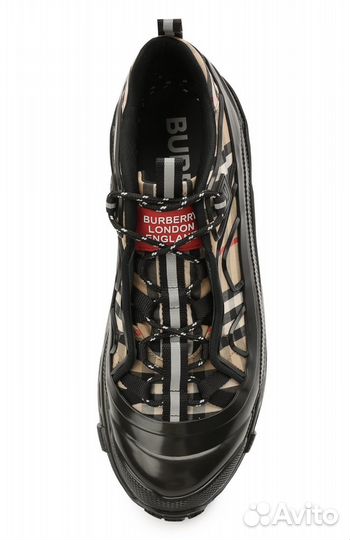 Burberry текстильные кроссовки Arthur