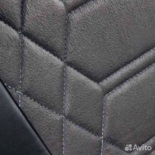 Авточехлы для Hyundai Solaris 2 Анаконда серая