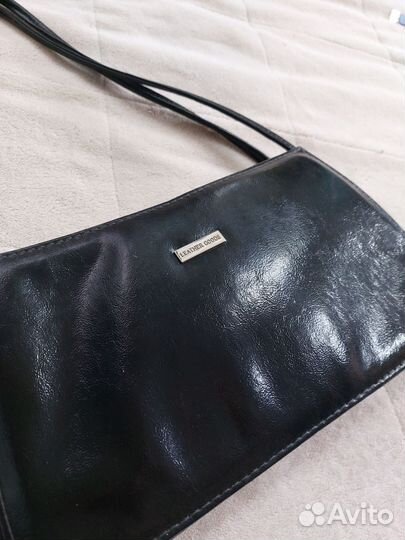 Кожаная сумка тоут СССР винтаж