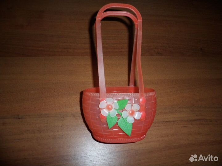 Игрушки (ванночка, пирамидка, корзинка) СССР