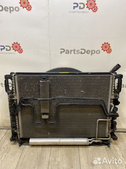 Кассета радиаторов Mercedes w211 M112 3.2