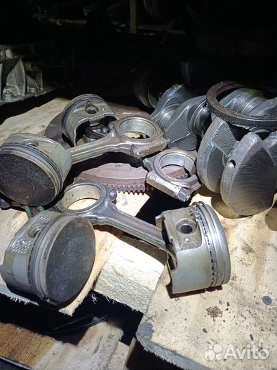 Поршень шатун Пежо 206, партнёр 1.4 KFW, KFV Tu3jp