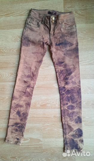 Джинсы варёные вручную (27размер)