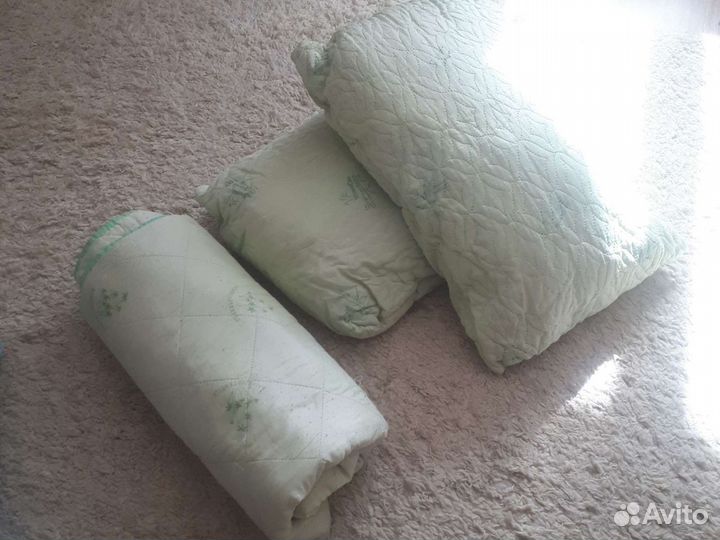 Подушки +одеяло