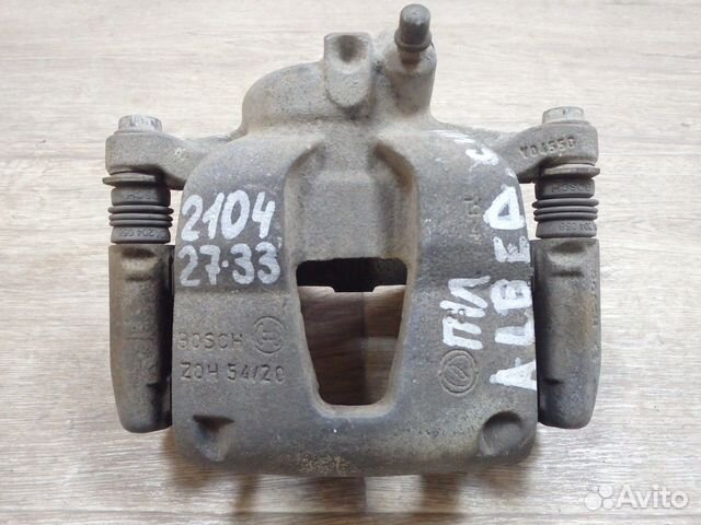 Суппорт тормозной передний левый Albea Альбеа