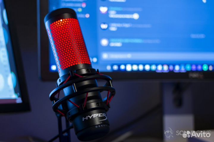 Микрофон hyperx quadcast
