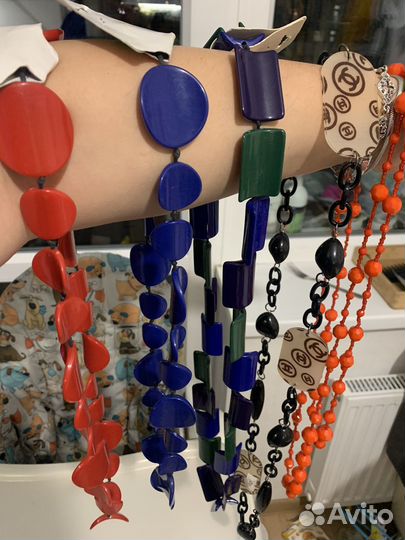 Бусы бижутерия польша