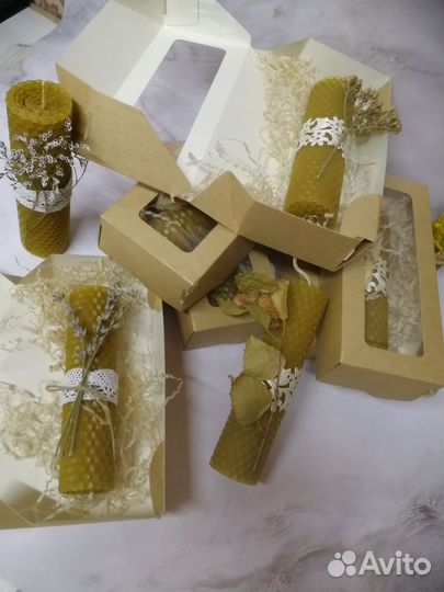 Свечи из вощины