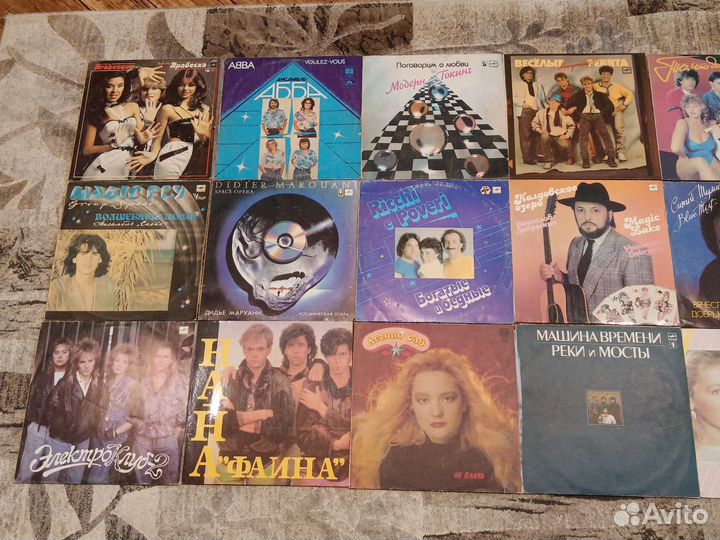 Виниловые пластинки СССР