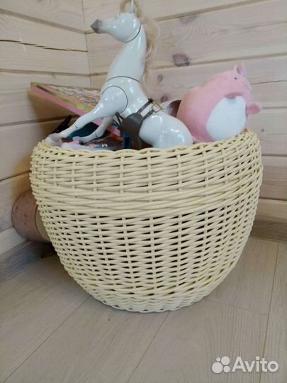 Не только кашпо дровница корзина для игрушек